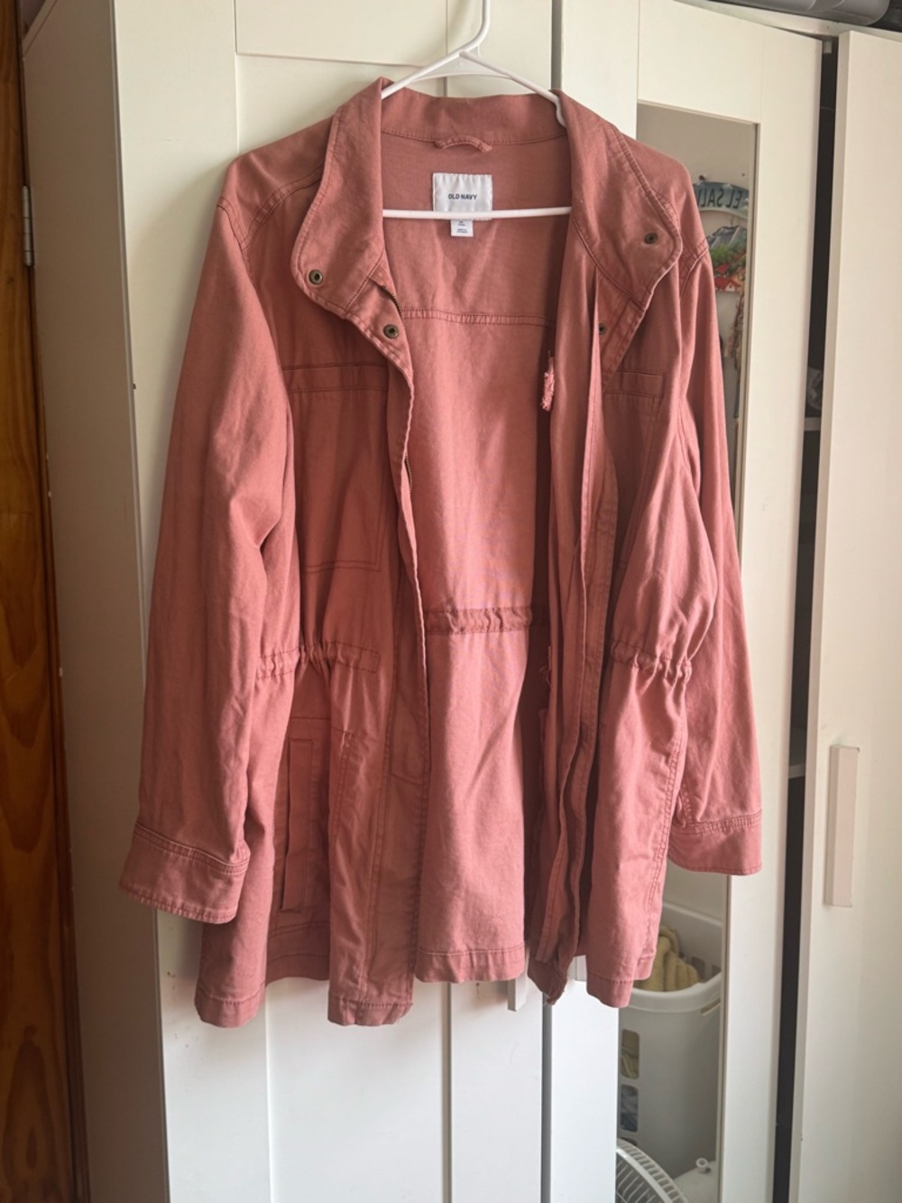 Old Navy Dusty Rose Utility Jacket